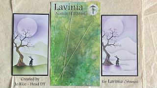 Hints with Lavinia Hill Masks by Jo Rice #laviniastamps #cardmaking