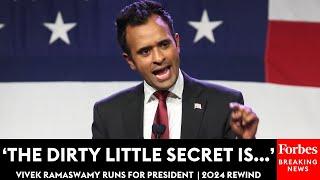 SUPERCUT: Watch The Top Moments From Vivek Ramaswamy's Presidential Run | 2024 Rewind