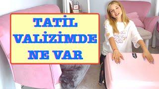Yaz Tatil Valizimde Ne Var. Ecrin SU Çoban