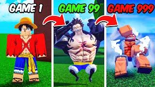 Mastering EVERY Luffy Form In EVERY One Piece Roblox Game! [FULL MOVIE]