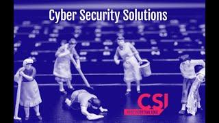 Cyber Security Solutions (CSI Group 2021)