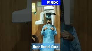 How dental OPG X-ray is taken #Noor Dentistry