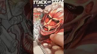 Attack on Titan Manga Unboxing #Shorts