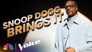 Coach Snoop Dogg's Huge Heart Has Everyone Falling in Love | The Voice | NBC