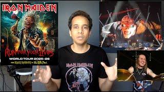 Iron Maiden - Run for your lives Tour Review - Simon Dawson Vs. Nicko Mcbrain Vs. Clive Burr