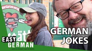 Janusz tells typical German jokes | Easy German 299