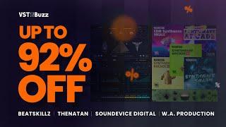 VSTBuzz Deals #12/2023 - Up to 92% off Beatskillz, Thenatan, Soundevice Digital & W.A. Production