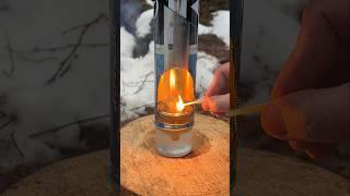 DIY Lamp-Heater in Minutes: A Lifesaver in Emergency Situations. #camping #lifehacks #survival