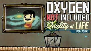 Building New Apartments - Oxygen Not Included Gameplay - Quality of Life Upgrade Mk1