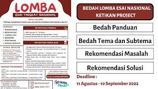 Bedah Lomba Esai - Peran Generasi Muda dalam Mewujudkan Indonesia Maju (Kesehatan)