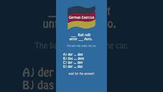 Daily German Grammar Exercise! #study #german #deutsch #learngerman #language #learn #goethe