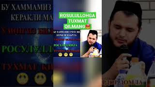 ROSULULLOHGA TUXMAT QILMANG | РОСУЛУЛЛОХГА ТУХМАТ ҚИЛМАНГ | MuslimaUz Tv | SARDOR DOMLA MA'RUZALARI