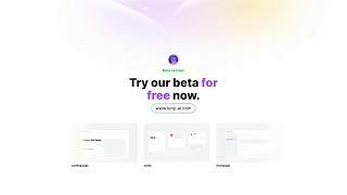  Luny-AI Beta is LIVE! Transform Your UI Design Process with AI 