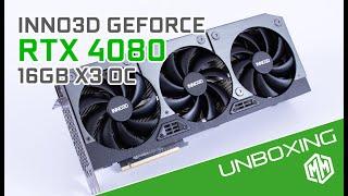 Inno3D RTX 4080 unboxing and details