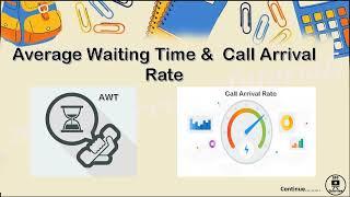 How to calculate average waiting time & call arrival rate-  KPI for Operation Team Lead & Associate