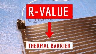 R-Value of QuietWalk Flooring Underlayment