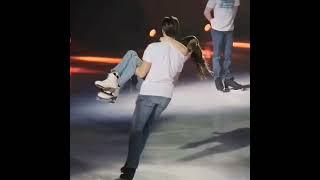 Vasilisa Kaganovskaya and Maxim Nekrasov at Averbukh's Anniversary Show