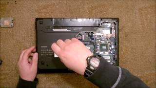 Как разобрать Ноутбук Lenovo IdeaPad G570 (Lenovo  G570 disassembly. How to replace HDD, RAM)