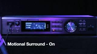 Roland INTEGRA-7 — Motional Surround ON/OFF Comparison