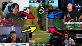 Bilibili OMEN TP jeabited NRG players || Valorant Pros/Streamers React || BLG vs NRG