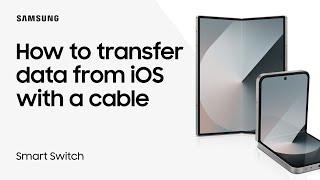 Use Samsung Smart Switch wired transfer to move your iOS data to Galaxy | Samsung US