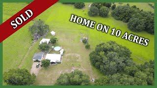 SOLD | 10 Acre Farm In Bushnell, Florida | Home For Sale | Presented By Ira Miller