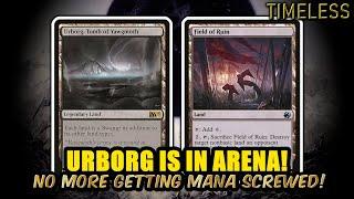 Urborg Makes Mana Better! Mono Black Control! | Timeless BO3 Ranked | MTG Arena