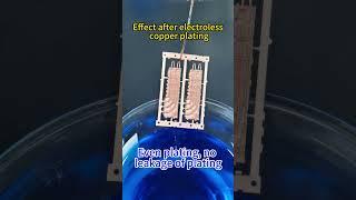 Electroless copper plating of LCP material
