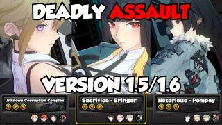 NEW Deadly Assault | 9-Stars | M0 Evelyn & M0 Miyabi & M0 Jane Doe | Zenless Zone Zero Version 1.5