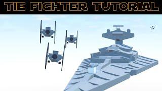 Plane Crazy  Mini Tie-Fighter Tutorial