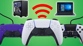 How to Connect a PS5 Controller to a PC (DualSense Pair or Sync to Computer or Laptop)