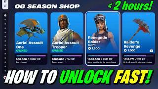 How to UNLOCK Renegade Raider FAST! - (OG Season Shop)