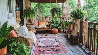 Transform Your Space! Dreamy Tropical Farmhouse Veranda Landscaping Ideas | DIY Outdoor Oasis