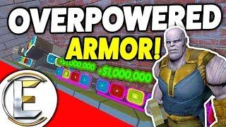 OVERPOWERED God Armor And Weapons - Gmod DarkRP Life (Nothing Can Beat Thanos!)