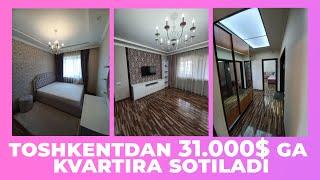 Toshkentdan 31.000$ ga kvartira / Kvartira narxlari 2024