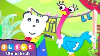 Olive the Ostrich - The Colourful Panda | Full Episodes