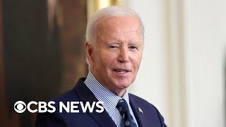 Biden and Harris speak on gun violence prevention efforts | full video