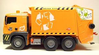 Dickie Toys Air Pump Action Garbage Truck - Toy Review