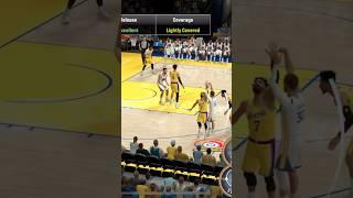 Stephen Curry made a deep 3 on NBA 2K25 Mobile 