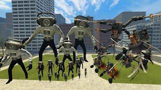 NEW BOOMBOX MAN VS SKIBIDI TOILET SWORDSMAN! Garrys Mod!