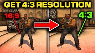 How To Play CS:GO in 4:3 STRETCHED Resolution (2023)