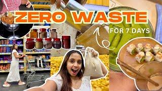 I tried going zero waste for a7 DAYSNo kachra!