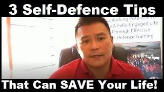 3 self defence tips that CAN save your LIFE!