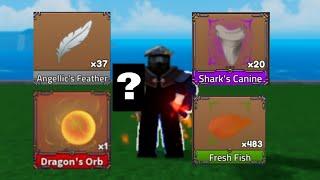 How to Afk Farm [Feather, Fresh Fish, Shark Caine, Dragon Orb] | King Legacy