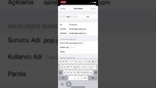Yandex Mail - İos Kurulumu