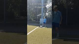 POV: The Scariest Corner Taker of All Time #corner #football #shorts