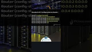 Cisco Standard ACL Config! | NEVER FORGET! | Cisco Quick Configs