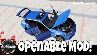 BeamNG Drive - Close the Door, Bob!! Door Opener Mod (Openable Items Mod)