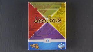 Agropolis - die Neuheit von Frosted Games - Kombinierbar mit Sprawlopolis - Regeln und Review