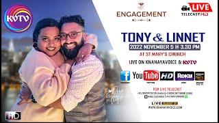 CHICAGO | ENGAGEMENT OF TONY AND LINNET FROM ST MARY'S KNANAYA CATHOLIC PARISH | KNANAYAVOICE